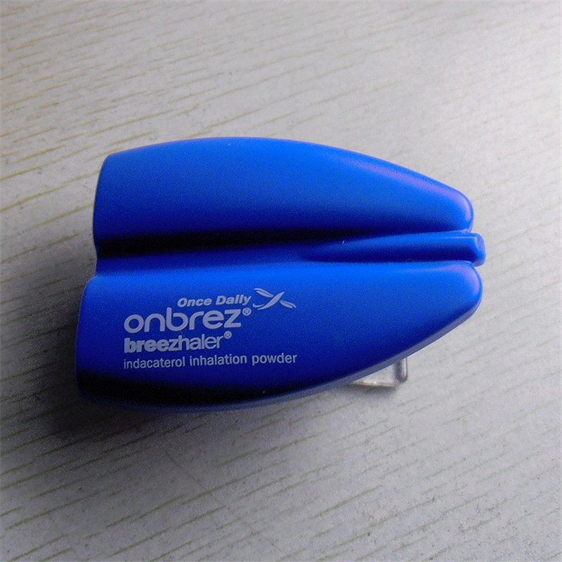   Lung shape Plastic Mini Stapleless Stapler  