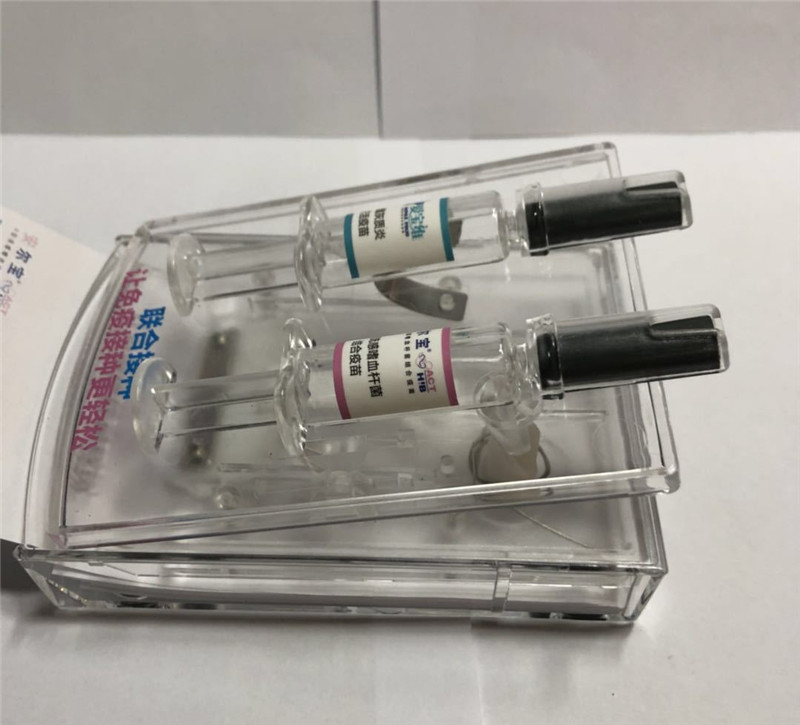   Double Syringe Shape Sticky Memo Note Holder