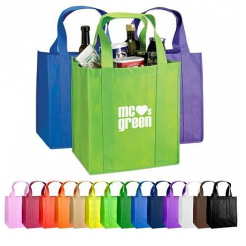 Vertical type Strengthening Non Woven Tote Shopping Bag 