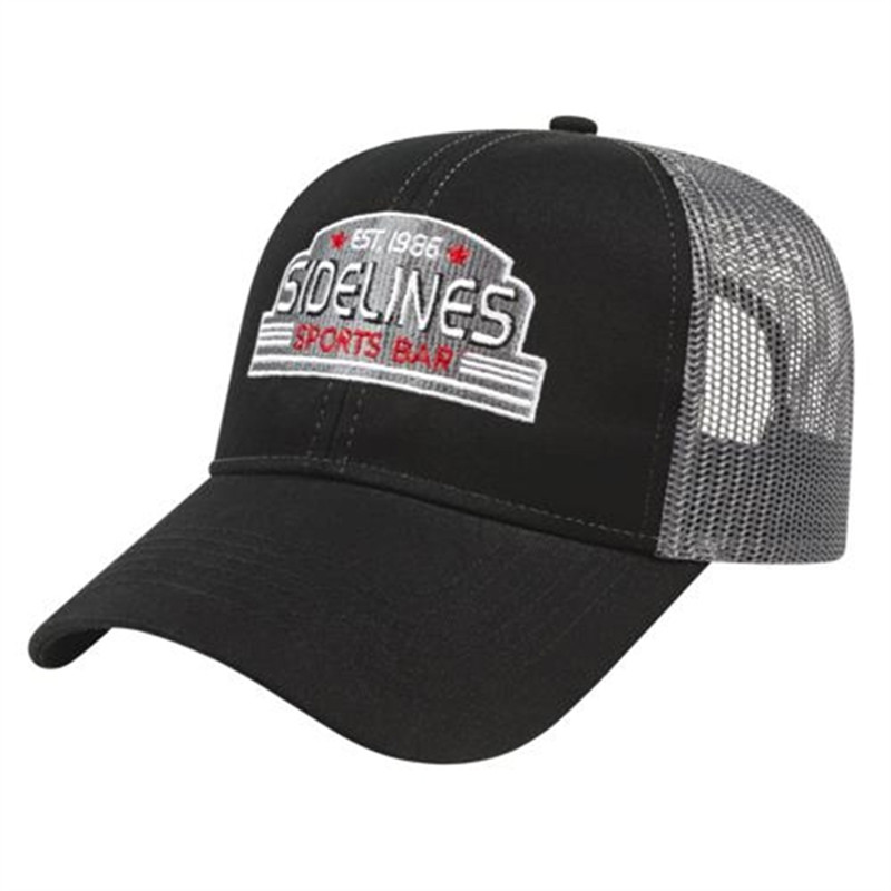 6 Panels Plain color Baseball Net Cap 