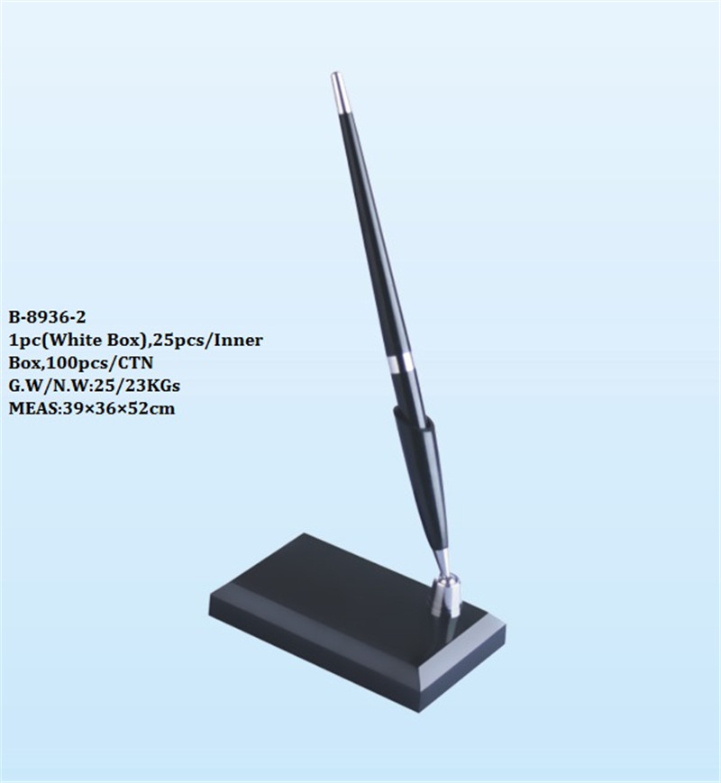 Plastic base advertisement Desk Ballpoint pen 